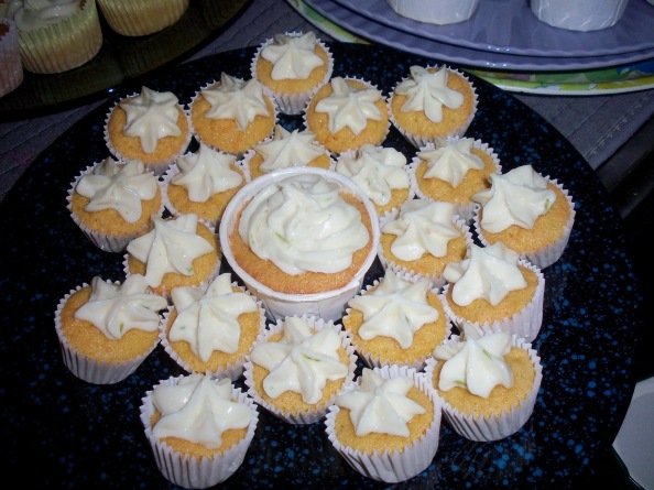 Carrot Mini-Muffins - With cream cheese frosting
